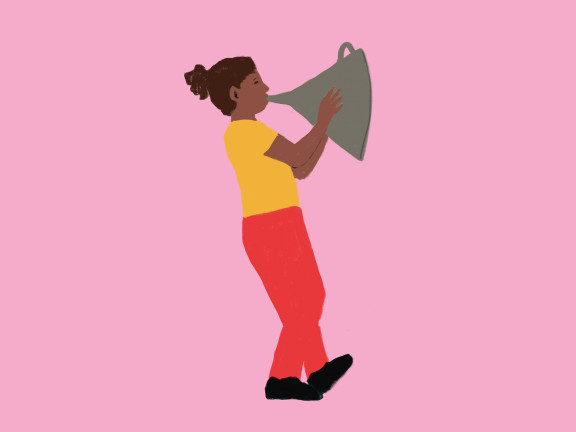 MZO Maedchen Trichter web Sujet ohne Text