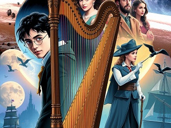 Ferienharfenkurs 2025 Titelbild